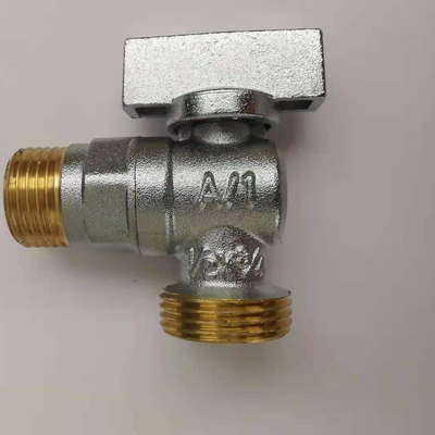 Brass Butterfly Handle Gas Double Fork Ball Valve Valves Type