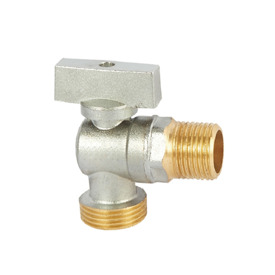 1/2 brass water angle valve with ABS plastic handle