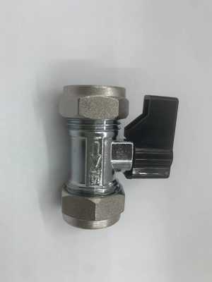 High Pressure NPT Valve Brass Oil Gas 1/2 Inch Female Threaded Forged Brass Gas Ball Valve
