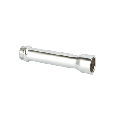 1/2*1/2Inch brass extension fitting chrome plated fitting hardware brass valve