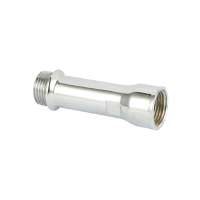 1/2*1/2Inch brass extension fitting chrome plated fitting hardware brass valve