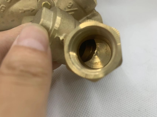 Nickel-plated brass high pressure durable tube mexico type Y strainer drain globe valve for water