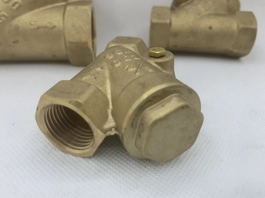 Nickel-plated brass high pressure durable tube mexico type Y strainer drain globe valve for water