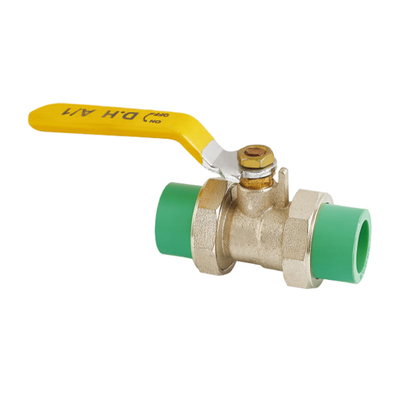 Approved Forged Handle One Way Union Brass Ball Valve For Water And Gas