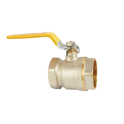Brass Threaded  Lockable union ball valve hose connector valve 1/2