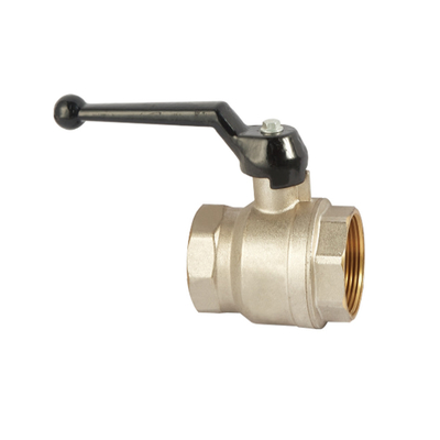 1/2&quot; female brass ball valve with steel handle