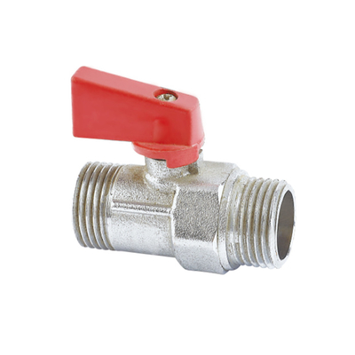 good price manufacturer mini ball valve Dubai market brass threaded fitting