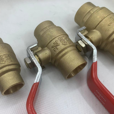 Mexico hot sale 1/2 Inch gas Female Threaded Forged Brass full welded ball valve
