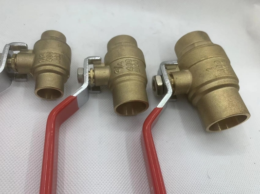 Mexico hot sale 1/2 Inch gas Female Threaded Forged Brass full welded ball valve