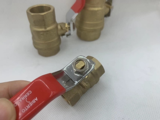 yuhuan factory brass casting motorized ball valve with manual control
