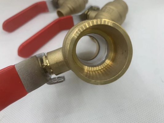 yuhuan factory brass casting motorized ball valve with manual control