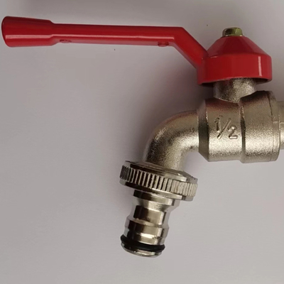 Chromed plated Washing machine brass water bibcock