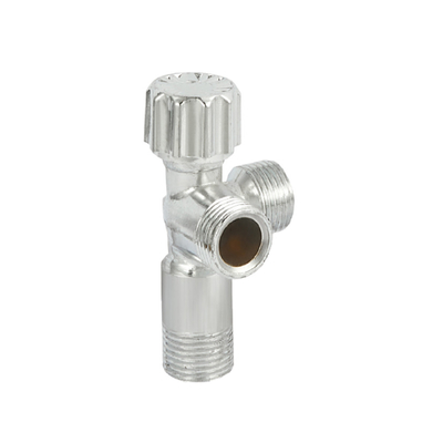1/2 brass water angle valve with ABS plastic handle
