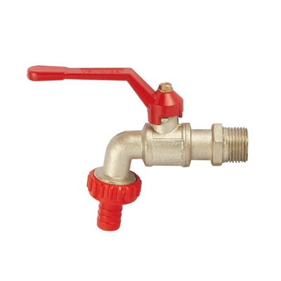 OEM 1/2 3/4 inch garden mixer taps with plastic handle zinc bibcock