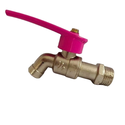 China supplier welcome Brass Bibcock faucet with handle small faucet