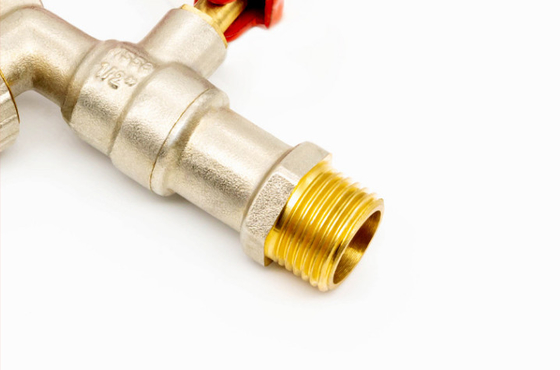 Washing machine bibcock with lock quick water nozzle 1/2 single cooling full copper faucet