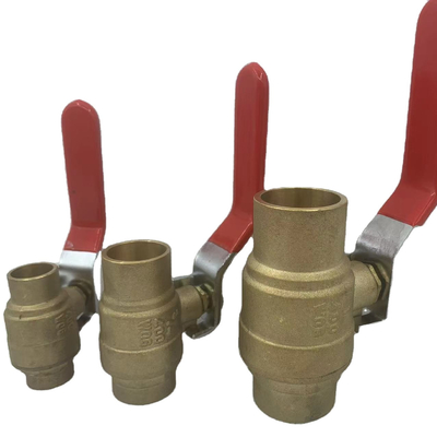 Durable 1/2 Inch Full Way Brass Ball Valve 400wog Female Threaded
