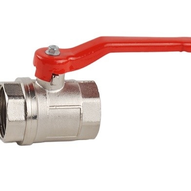 OEM ODM Aluminum Handle Hot Water Ball Valve Brass Lockable Valve
