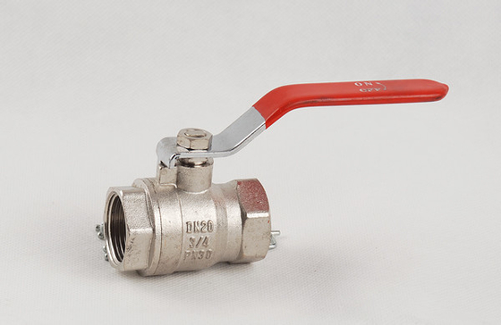 Iron Handle 1 Inch Brass Ball Valve Threaded ASTM ANSI Standard