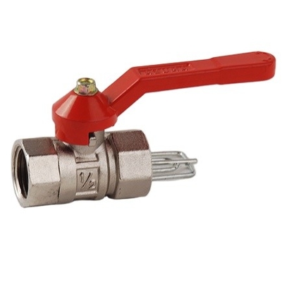Internal Thread Popular Handles Brass Gas Ball Valve 14mm Port Size