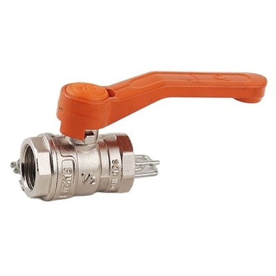 Internal Thread Popular Handles Brass Gas Ball Valve 14mm Port Size