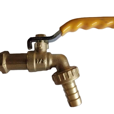 Agricultural Brass Bibcock Valve Irrigation Taps 5 Years Warranty