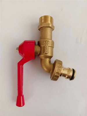 Agricultural Brass Bibcock Valve Irrigation Taps 5 Years Warranty