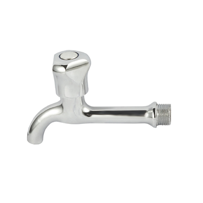 1/2'' Manual Nickel Plating Lock Water Faucet Hose Bib Cock Threaded