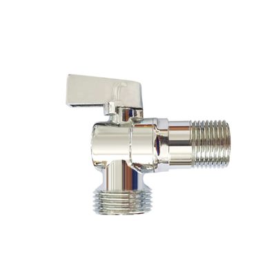 Commercial 15mm Port WC Angle Valve Triangle Washing Machine Angle Valve