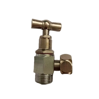 20MM~63MM Port  Plumbing Brass Angle Ball Valve hydraulic Powered