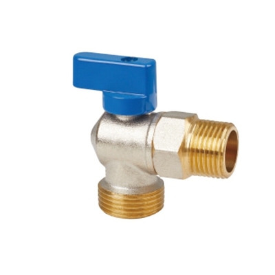 90 Degree Brass Angle Stop Valve Manual Rotation Oem Odm Obm