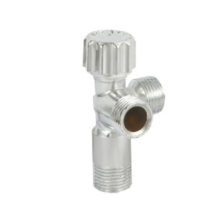 OEM ODM Balcony BSP NPT Threaded Brass Angle Valve Wear Resisting