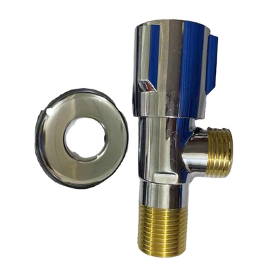 1/2Inch Chromed Sink Angle Stop Valve Lavatory Angle Valve