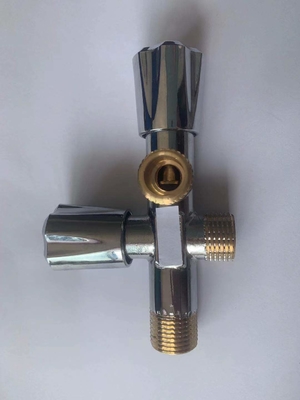 1/2Inch Chromed Sink Angle Stop Valve Lavatory Angle Valve
