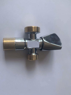 1/2Inch Chromed Sink Angle Stop Valve Lavatory Angle Valve