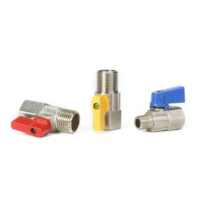 Tuya Smart Brass Gas Valve T Handle Wifi Zigbee Water Gas Leak Valve Erosion Resistant