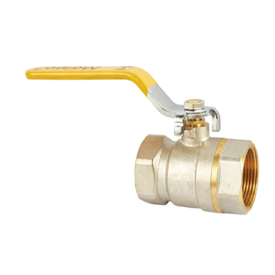 Nickel Plated 67mm Brass Gas Valve Api Threaded Installation In Family