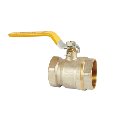 Nickel Plated 67mm Brass Gas Valve Api Threaded Installation In Family
