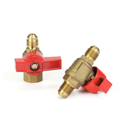 Wear Resistance Hot Gas Bypass Valve Manual 28mm Gas Lever Valve