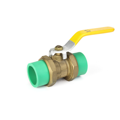 Size Customizable 42mm Manual Brass Gas Valve With Aluminum Handle