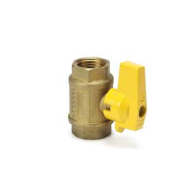 Manual 1/2inch Brass Gas Valve Fittings For Normal Temperature