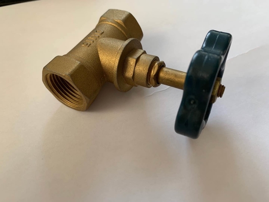 Non Rusting  3/4inch Brass Water Stop Valve Bathroom Faucet Accessories