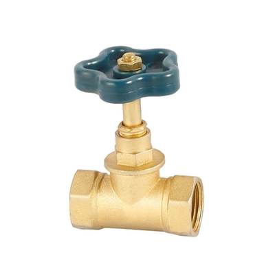Non Rusting  3/4inch Brass Water Stop Valve Bathroom Faucet Accessories