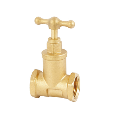 Normal Temperature 1/2-6 Inch Brass Stop Valve Wear Resistance