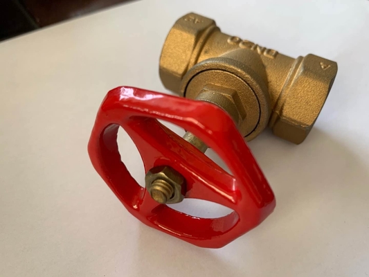 Normal Temperature 1/2-6 Inch Brass Stop Valve Wear Resistance