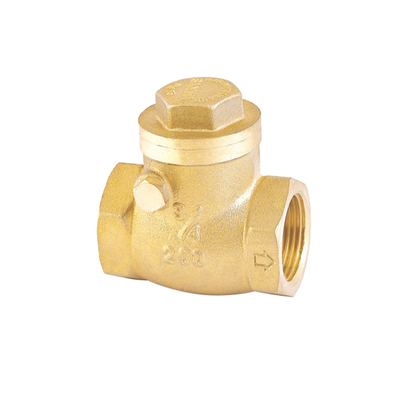 Rustproof Three Way Brass Ball Valve With Long Handle Female Threaded