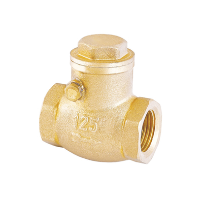 Rustproof Three Way Brass Ball Valve With Long Handle Female Threaded