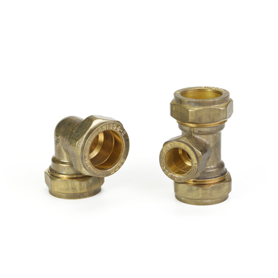 OEM 3/4 In. FIP X 1/2 In. FIP Brass Pipe Fittings Brass Reducing Coupler non rusting