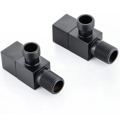 Durable Customized BSP Threaded  Brass Angle Valve For Wash Basin