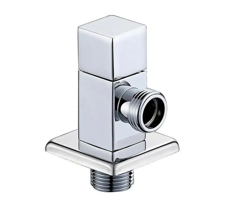 Durable Customized BSP Threaded  Brass Angle Valve For Wash Basin